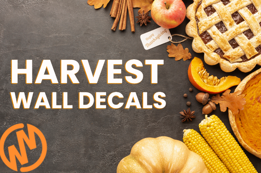 7 Themes for Decorating with Harvest Wall Decals