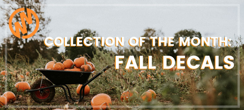 October Collection of the Month: Fall Decals