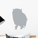Grey Owl Wall Decal