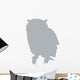 Grey Owl Wall Decal