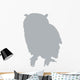 Grey Owl Wall Decal
