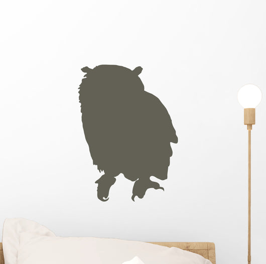 Brown Owl Wall Decal