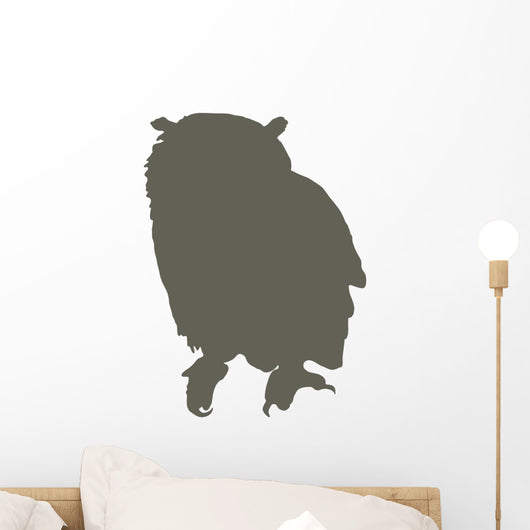 Brown Owl Wall Decal