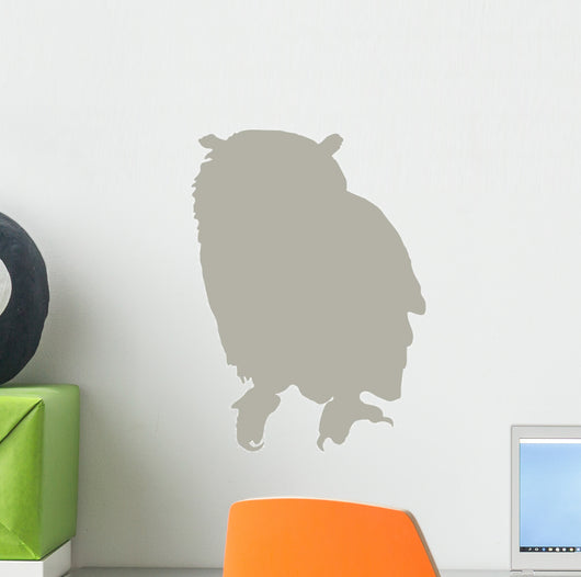 Tan Owl Wall Decal