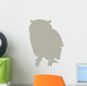Tan Owl Wall Decal