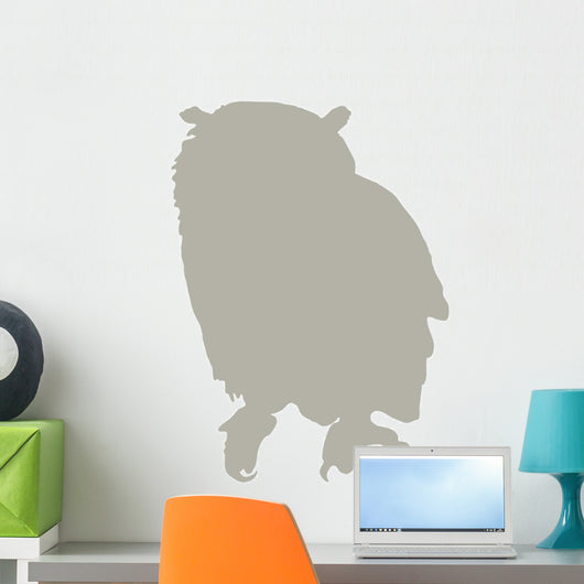 Tan Owl Wall Decal