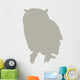 Tan Owl Wall Decal