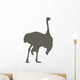 Brown Male Ostrich Wall Decal