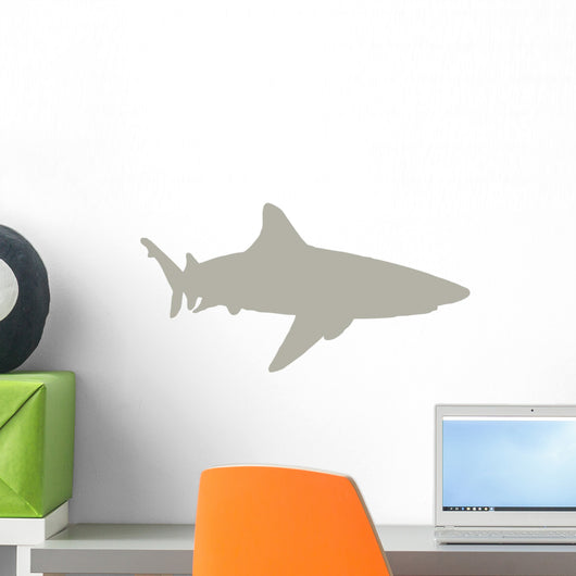 Tan Shark Wall Decal