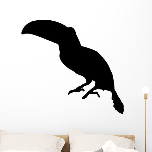 Black Toucan Wall Decal