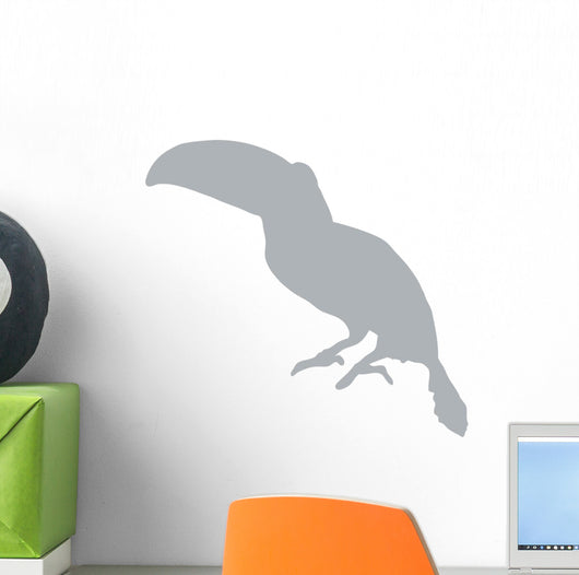 Grey Toucan Wall Decal