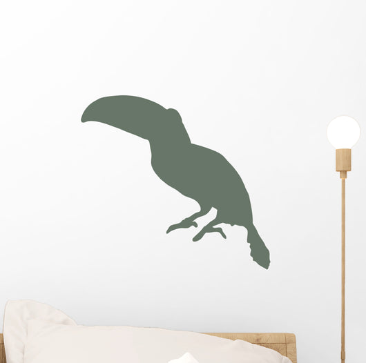 Green Toucan Wall Decal