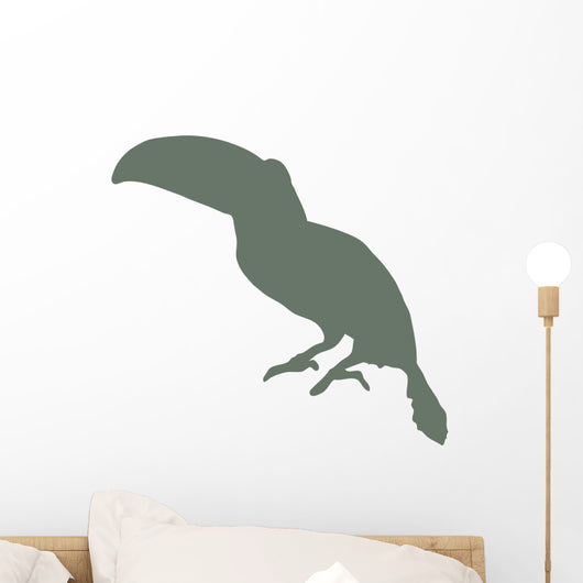 Green Toucan Wall Decal