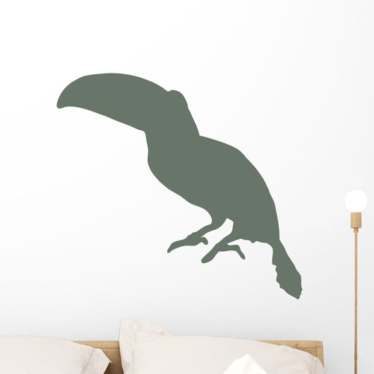 Green Toucan Wall Decal
