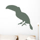 Green Toucan Wall Decal