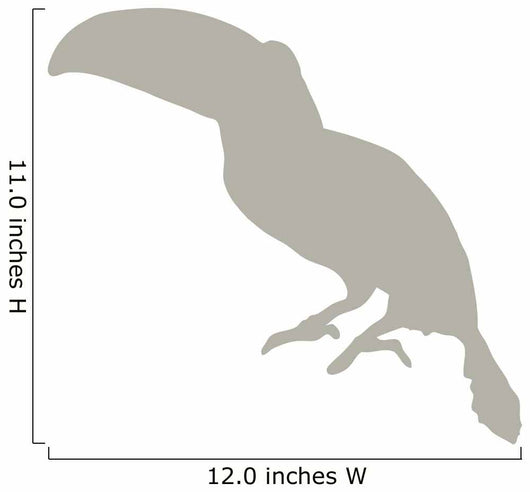 Tan Toucan Wall Decal