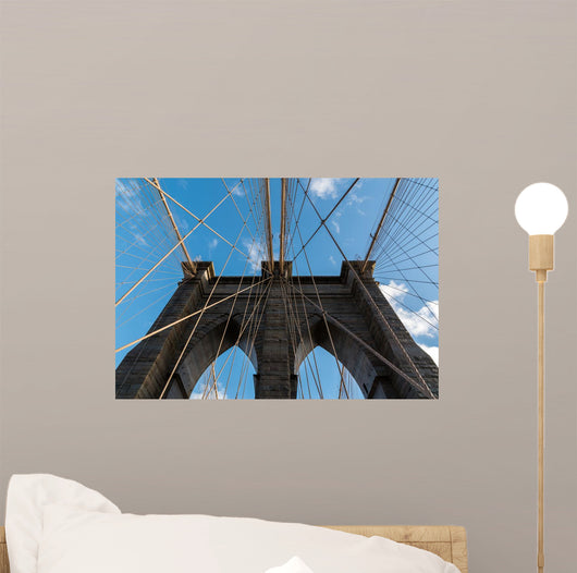 Closeup Brooklyn Bridge NYC Wall Decal