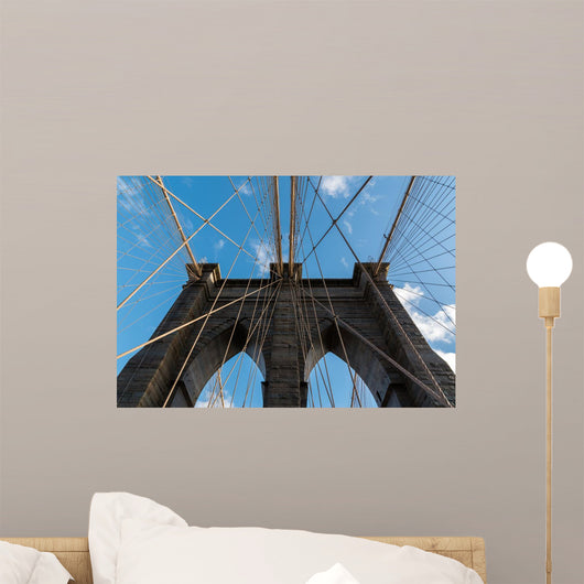 Closeup Brooklyn Bridge NYC Wall Decal