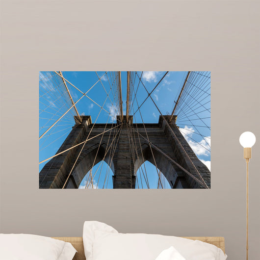 Closeup Brooklyn Bridge NYC Wall Decal