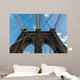 Closeup Brooklyn Bridge NYC Wall Decal