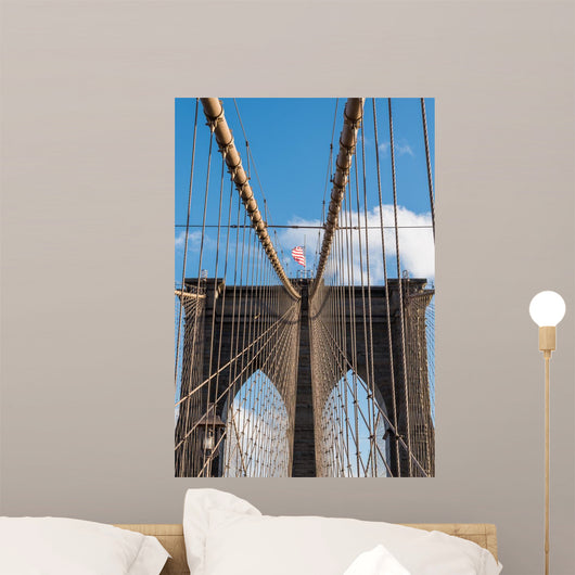 Towers Brooklyn Bridge Wall Decal