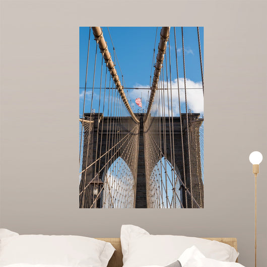 Towers Brooklyn Bridge Wall Decal