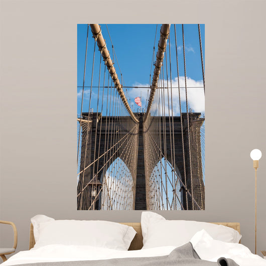 Towers Brooklyn Bridge Wall Decal
