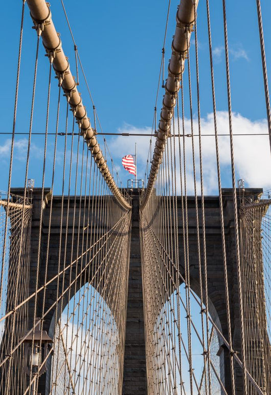 Towers Brooklyn Bridge Wall Decal