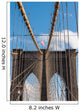 Towers Brooklyn Bridge Wall Decal