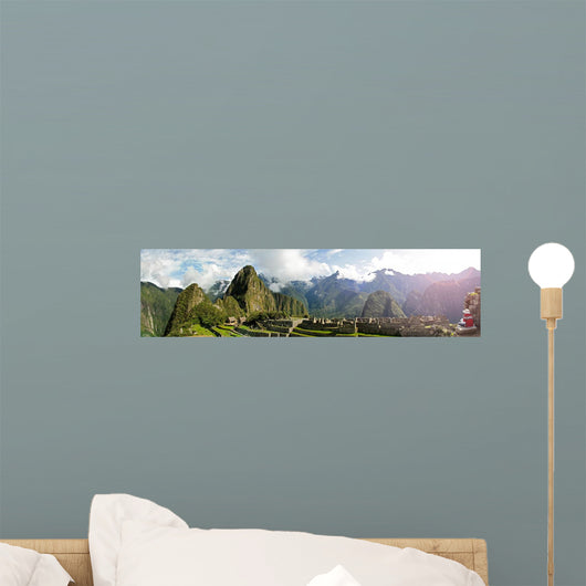 Machu Picchu Wall Decal Panoramic Wall Decal
