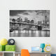 Manhattan and Brooklyn Bridge Wall Decal