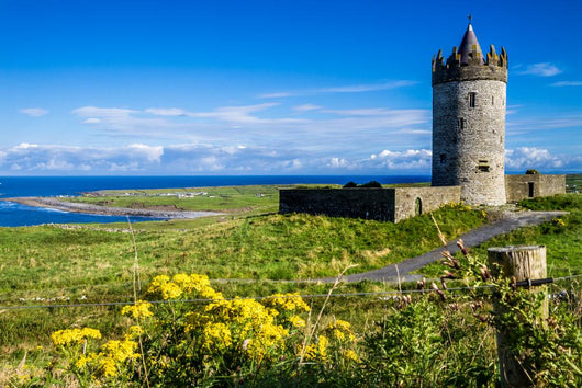 Doolin Castle Ireland Wall Decal