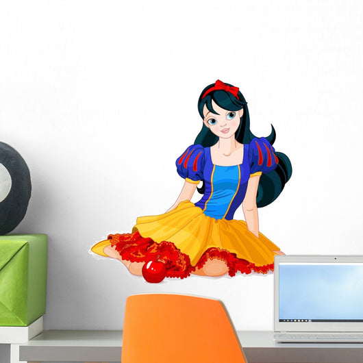Snow White Girl Wall Decal