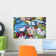 Dibujo Manga Uraban Graffiti Wall Decal