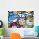 Dibujo Manga Uraban Graffiti Wall Decal