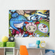 Dibujo Manga Uraban Graffiti Wall Decal