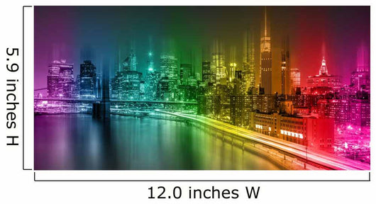 Fantastic Nighttime New York Wall Decal