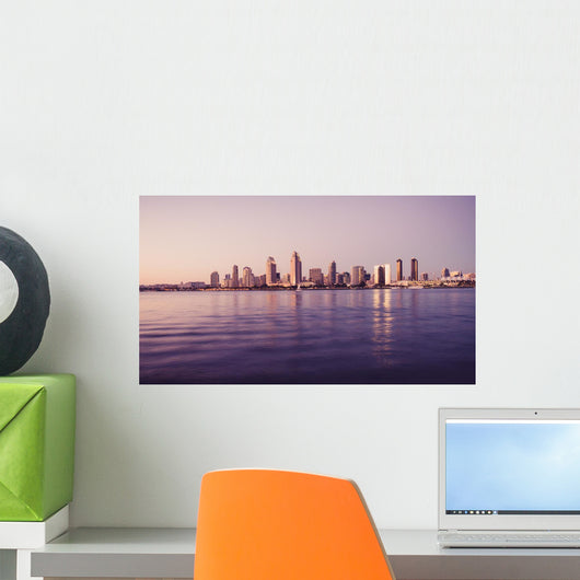San Diego Cityscape USA Wall Decal Design 1