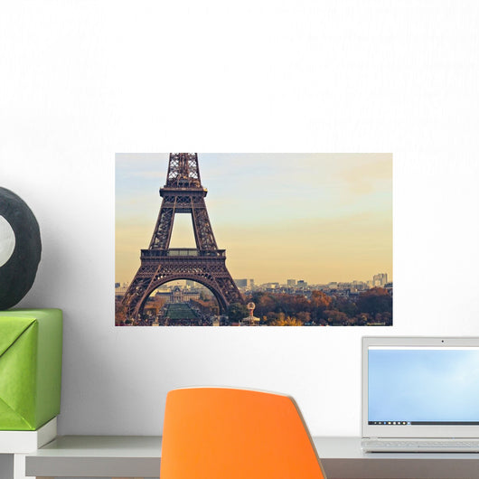 Paris France Eiffel Tower Wall Decal