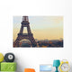 Paris France Eiffel Tower Wall Decal