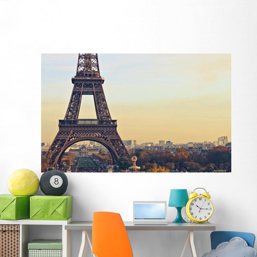 Paris France Eiffel Tower Wall Decal