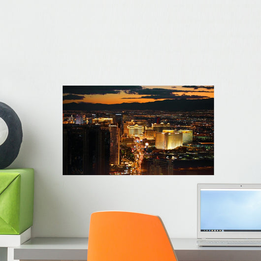 Las Vegas Skyline Wall Decal
