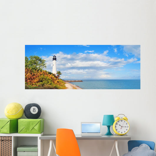 Cape Florida Light Panorama Wall Decal