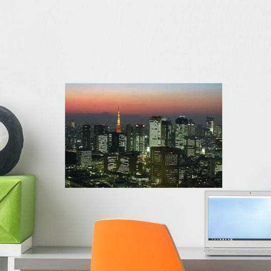 Tokyo Night Wall Decal
