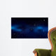 Abstract Is Space with Wall Decal Design 2