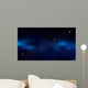 Abstract Is Space with Wall Decal Design 1