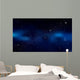 Abstract Is Space with Wall Decal Design 1