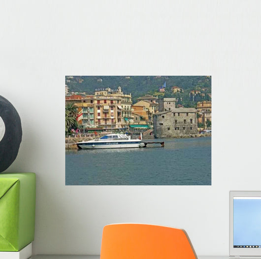 City Rapallo Italy with Wall Decal