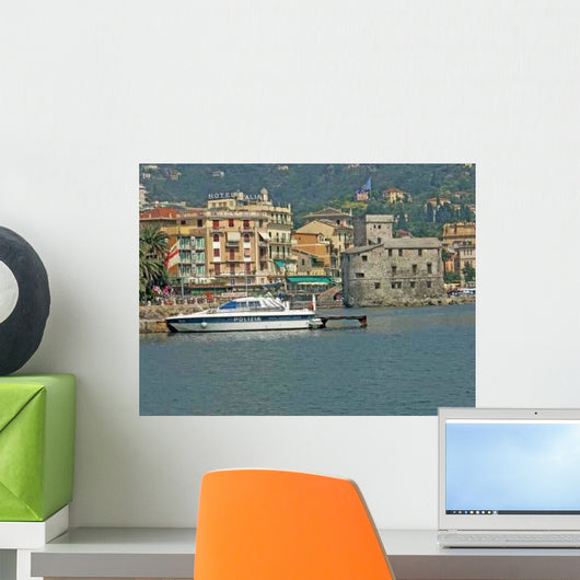 City Rapallo Italy with Wall Decal