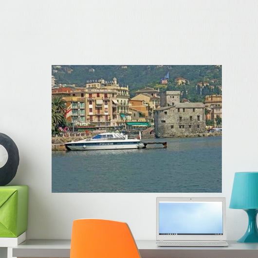 City Rapallo Italy with Wall Decal
